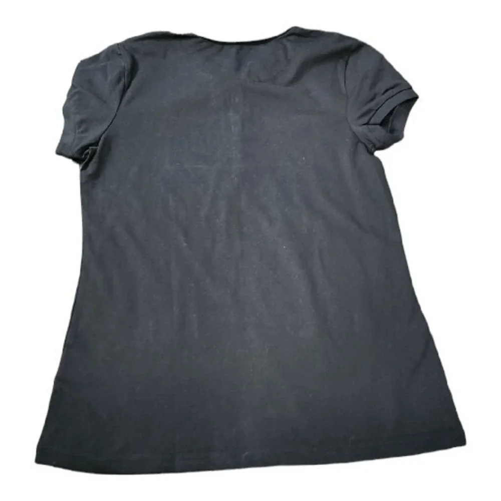 NWT IZOD Juniors 15 Large XL 2-Shirt Top Blouse Polo School Uniform Black Preppy - Picture 8 of 9